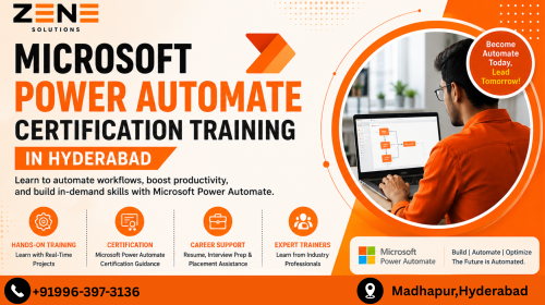 Microsoft Power Automate Certification Training in Hyderabad
